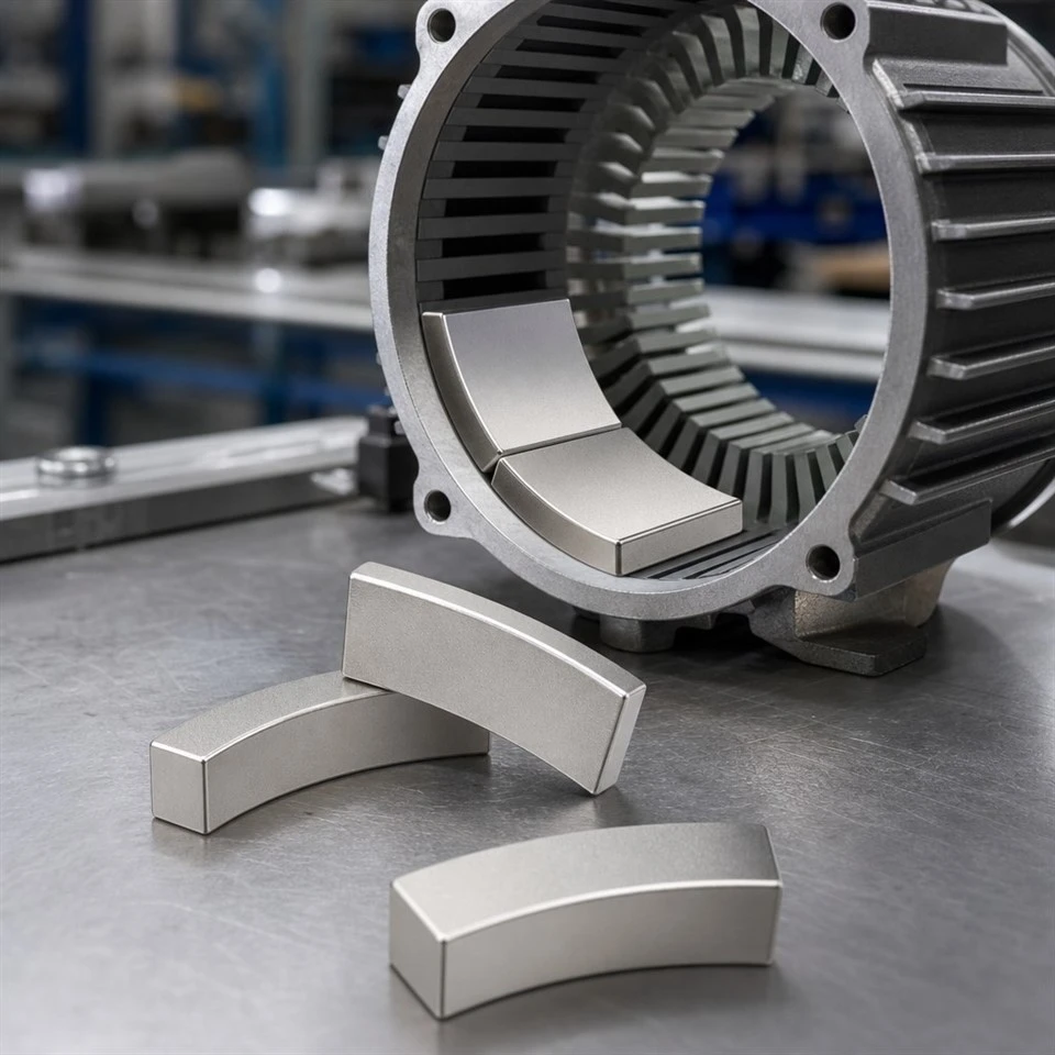 45sh-neodymium-arc-magnet-motor-stator-application