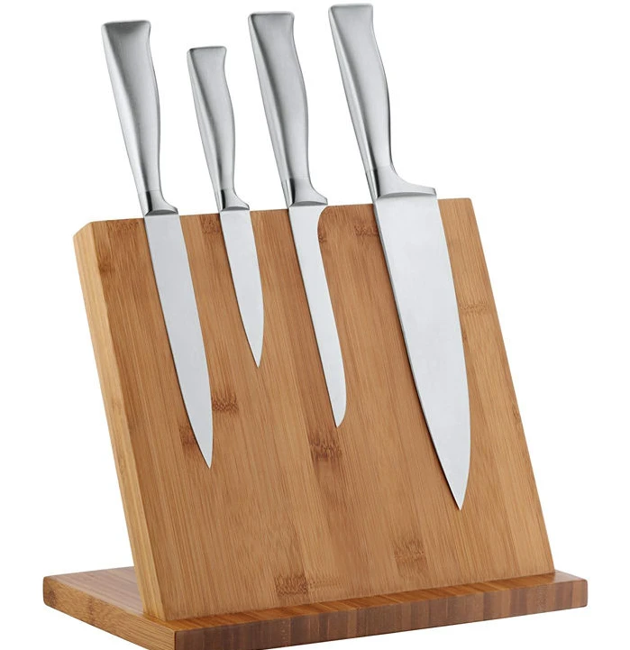 Eco-Friendly Natural Bamboo Magnetic Knife Holder high quality