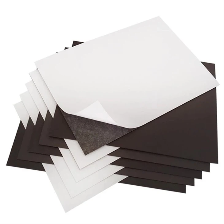 Flexible Magnetic Sheets With Adhesive Backing - 8.5