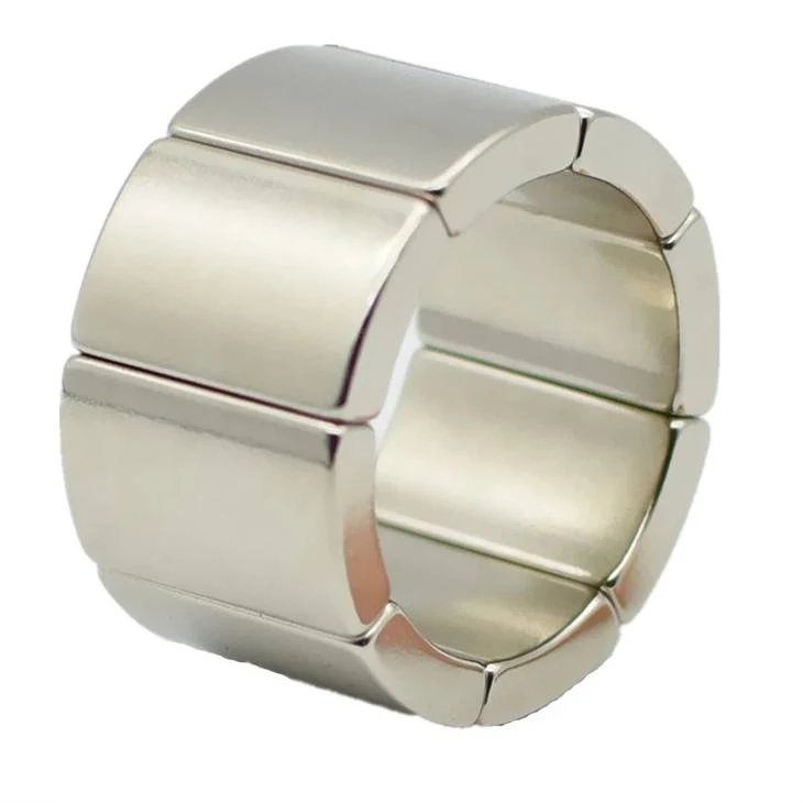 Customized Electric Motor Arc Magnet Customized Electric Motor Arc Magnet
