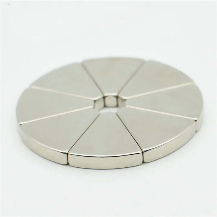 Customized Electric Motor Segment Magnet Customized Electric Motor Segment Magnet