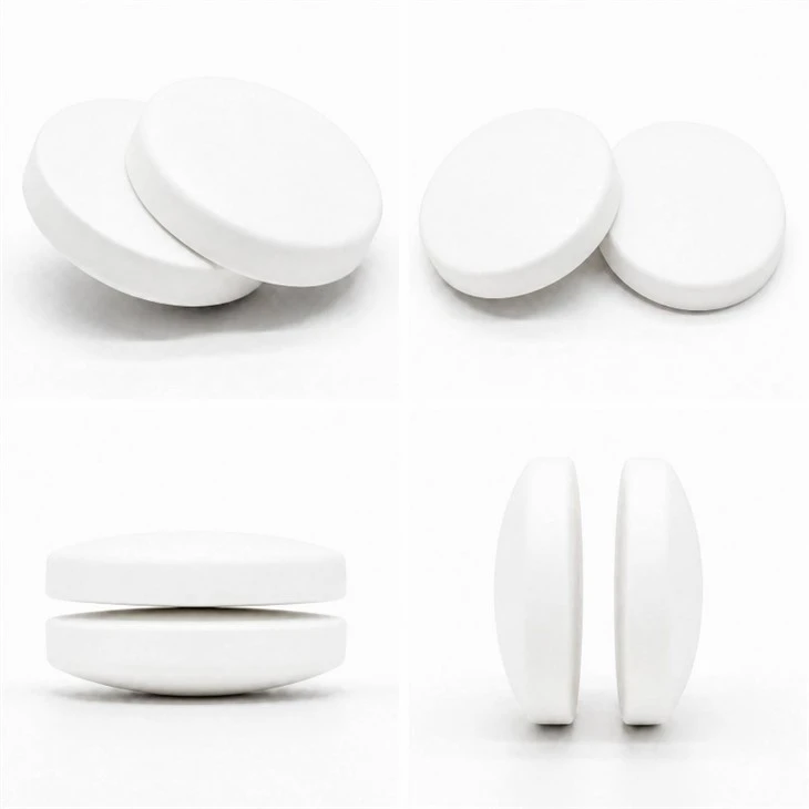 Magnetic Shower Curtain Weights With White Silicone Cover