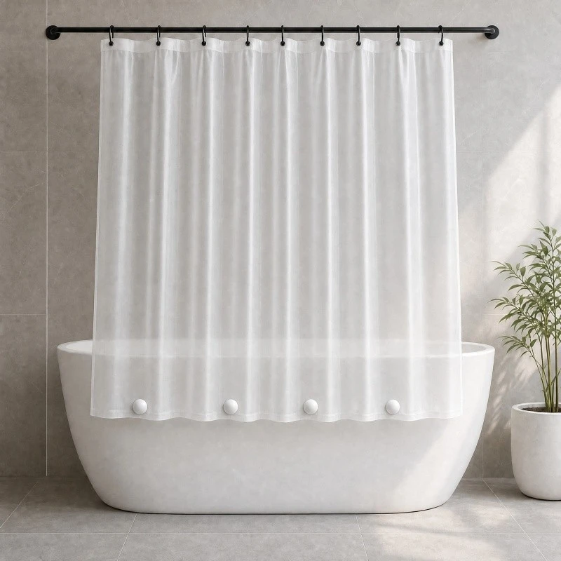 Silicone Covered Ferrite Magnets for Shower Curtain Weights