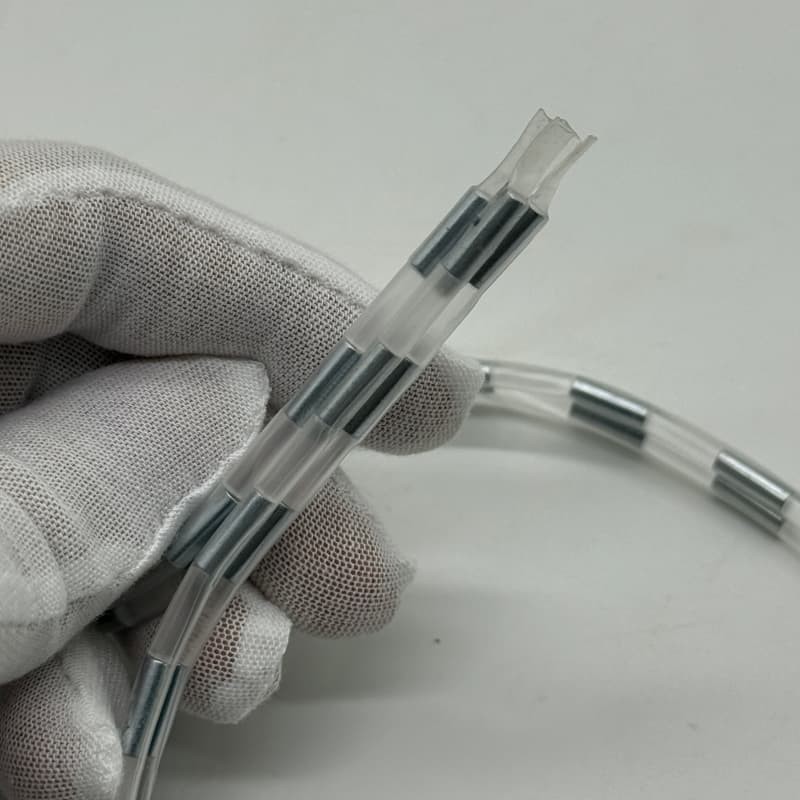 Bulk Supply N52 Magnetic Zipper with Soft Plastic Tube for Handbags