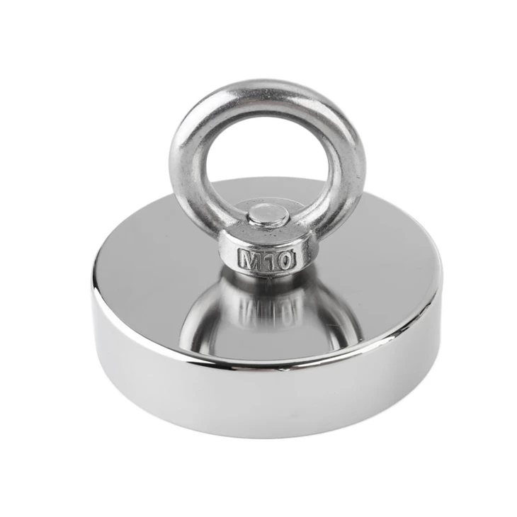 Neodymium Fishing Magnet With Stainless Steel Hook factory