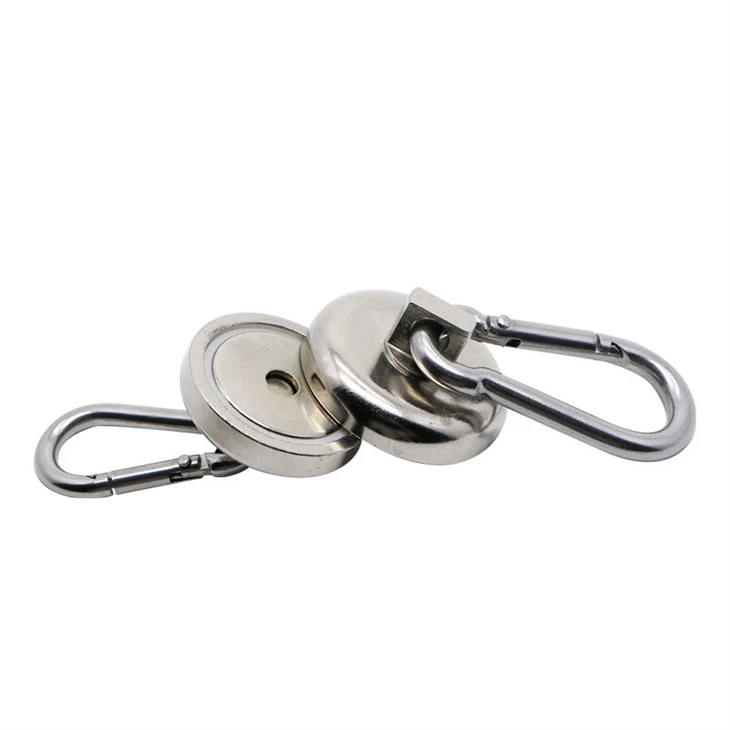 Rotating Carabiner Neodymium Hook Magnet factory