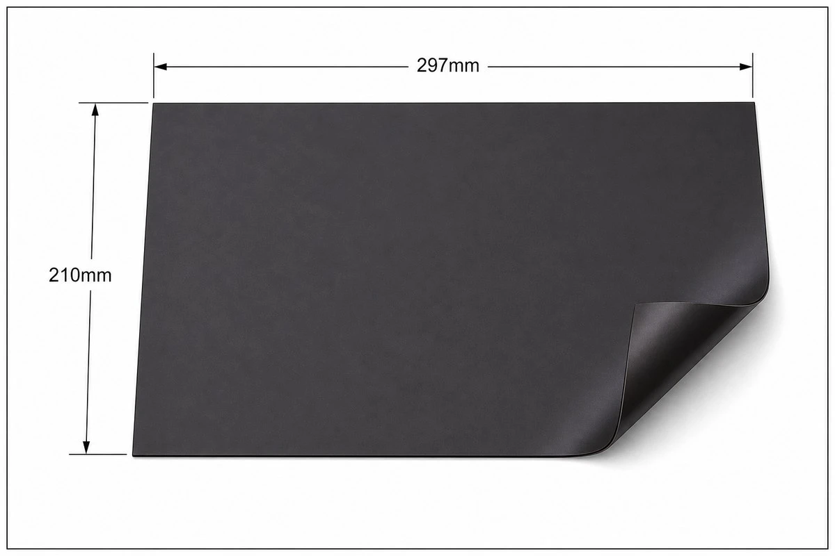 product-1-1 a4 flexible rubber magnetic sheet dimensions