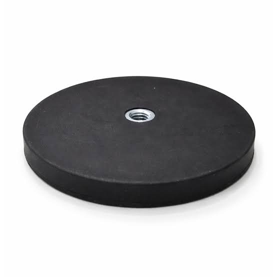 Rubber Coated Neodymium Magnet With Countersunk Hole