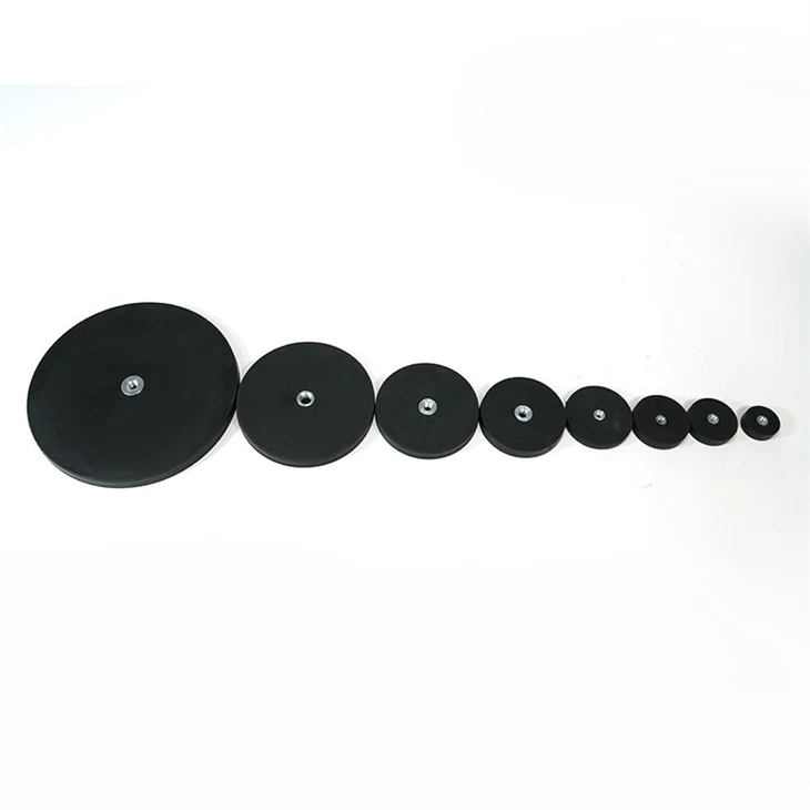 Rubber Coated Neodymium Magnet With Countersunk Hole high quality