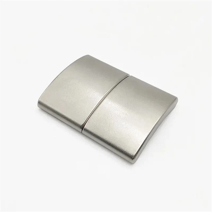 Small Size Ultra-Thin Segmental Curved Neodymium Arc-shaped Magnets For Micro Motors high quality