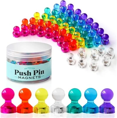 Colorful Push Pin Magnet For Office And Home