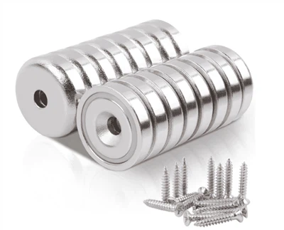 Countersunk Neodymium Magnet​-Cup-shaped Magnets With Countersunk Holes