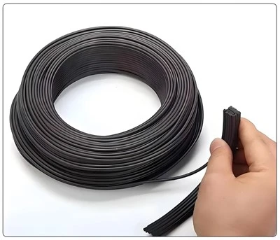 Flexible Magnetic Zipper Rubber Magnetic Rope