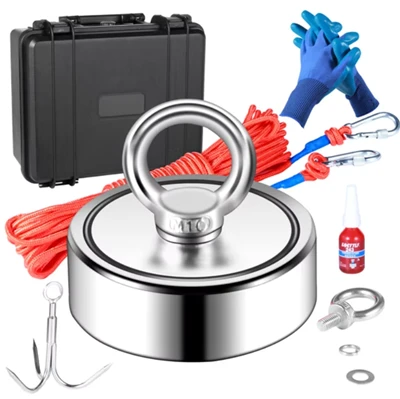 Neodymium Fishing Magnet With Stainless Steel Hook