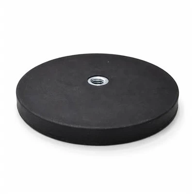 Rubber Coated Neodymium Magnet With Countersunk Hole