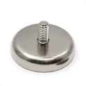 Strong Neodymium Pot Magnet With External Thread