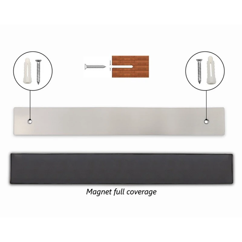 Stainless Steel Wall-Mounted Magnetic Knife Holder best