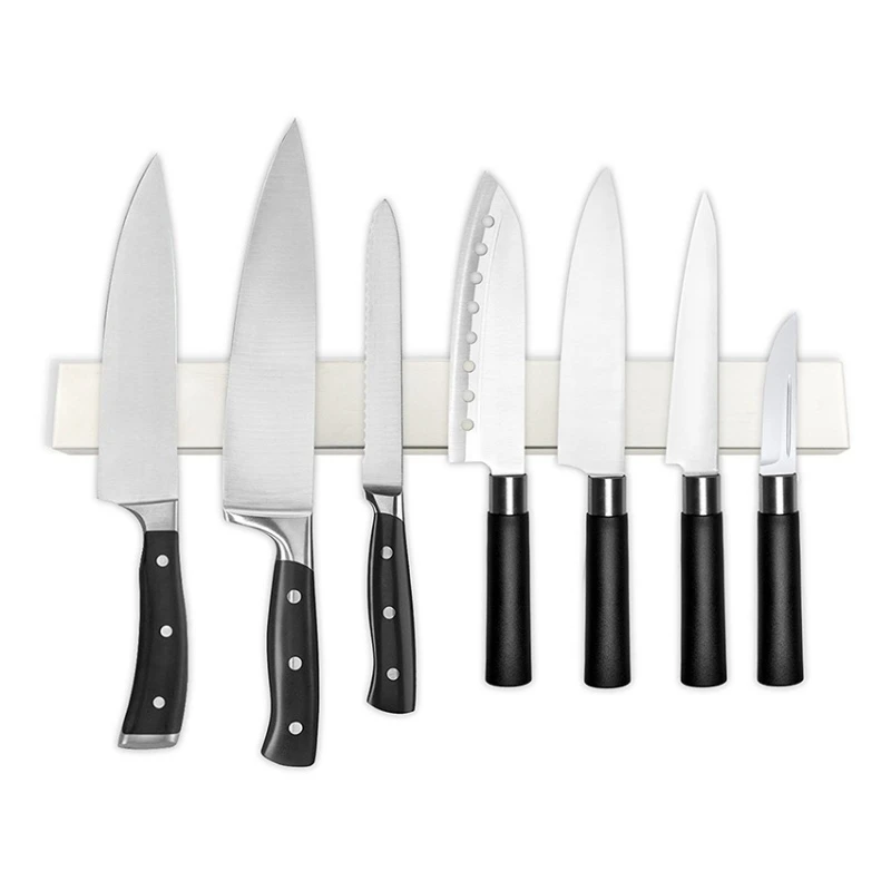 Stainless Steel Wall-Mounted Magnetic Knife Holder