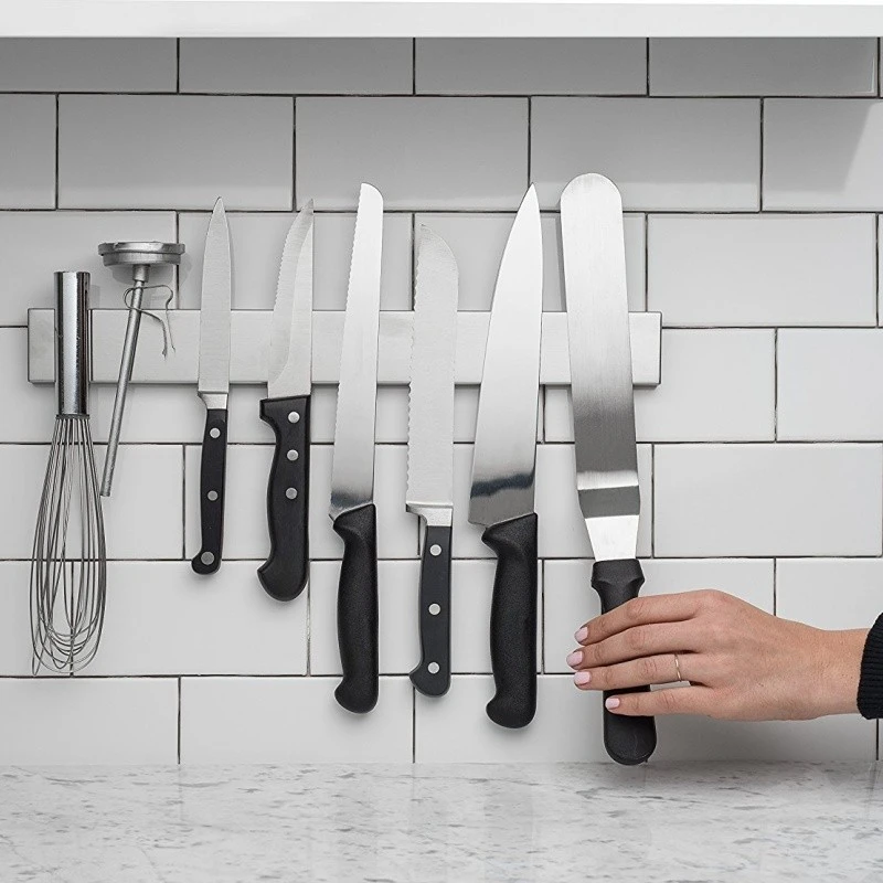 Stainless Steel Wall-Mounted Magnetic Knife Holder best