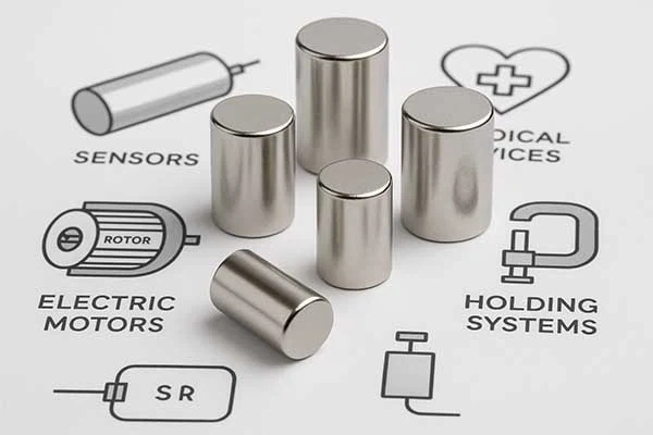 Neodymium Disc Magnets Rare Earth Permanent Magnets For Industrial & Home Use No Restricted Elements high quality